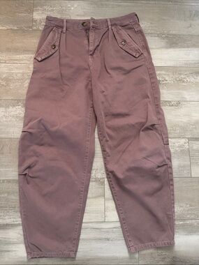 We the Free Twenty-Nine Dusty Rose Cotton Pants